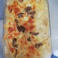 El cooksnap de Ingrid Cordoba cuando hizo Torta de Macarrones con Jamón.