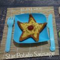 Cooksnap dari Selera Ummi untuk resep Kentang Sosis Panggang aka. Star Potato Sausage