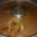 El cooksnap de Karina Arrigo cuando hizo Flan de dulce de leche.