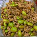 林祐生 的 肉末炒毛豆 cooksnap