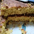 El cooksnap de Sofi cuando hizo Torta de avena, chía y naranja deliii 😋😋😋.