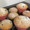 El cooksnap de Zamira Ale cuando hizo Muffins de arándanosSúper fáciles, rápidos y deliciosos! 😋.
