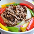QQ廚房 的 【牛轉乾坤】雙椒炒牛肉 cooksnap