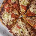 Lászlóné Zsitva Cooksnap-ja, amikor elkészítette a(z) Kelesztés nélküli pizza receptet.