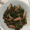 Cooksnap dari titian ratna untuk resep Tumis buncis cumi asin