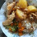 El cooksnap de Tona cuando hizo Pollo guisado con papas y bolitas de harina.