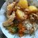 El cooksnap de Tona cuando hizo Pollo guisado con papas y bolitas de harina.