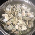 El cooksnap de Malagueña salerosa cuando hizo Almejas a la marinera con patata cocida.