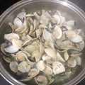 El cooksnap de Malagueña salerosa cuando hizo Almejas a la marinera con patata cocida.