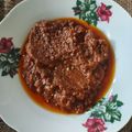 Cooksnap FZ Adzlin semasa beliau membuat Sambal Tumis Budu.