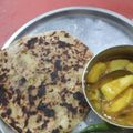 Khushi saini का कुकस्नैप जब उन्होंने आलू की रोटी (aloo ki roti recipe in Hindi) बनाया था।
