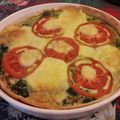 El cooksnap de Martín cuando hizo Tarta de espinaca.