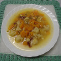 El cooksnap de Mari Carmen cuando hizo Sopita de verduras.