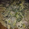 El cooksnap de Belen Azcona cuando hizo Salsa de crema.