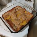 Cheryl Pressley's cooksnap of when they made Pour-It-In Peach Cobbler.