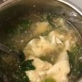 Cooksnap dari tiffanyychenn untuk resep Soup Pangsit Udang Ayam🦐🐣(Wonton soup)