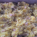 El cooksnap de Sara Lopez cuando hizo Pastel de patatas con jamón y queso gratinado.
