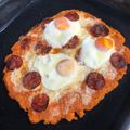 El cooksnap de Buscando…😋 cuando hizo Mini-pizza de boniato con huevo en AirFryer.