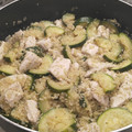 El cooksnap de 2marugan cuando hizo Quinoa con pollo y calabacín.