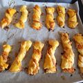 alexandra Cooksnap-ja, amikor elkészítette a(z) Pizzás - baconos - szezámmagos csavart receptet.