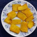 Sunanda Das's cooksnap of when they made কুমড়ো ভাজা (Kumro bhaja recipe in Bengali).