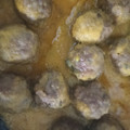 El cooksnap de Judit Capdevila cuando hizo Albóndigas con salsa de zanahoria y cebolla.