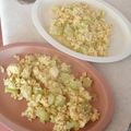 El cooksnap de Manuel Lopez cuando hizo Chayote con huevo.