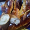صورة من Loulou Mima، شاركها بعد تجربة وصفة خبزمحشي بزعتر او شوكولا او جبن 🥖