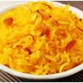 sudha dhanuka's cooksnap of when they made Meethi Chawal/Sweet rice/Zarda.