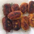 El cooksnap de María cuando hizo Bombas de papa relleno de carne o queso.