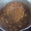 El cooksnap de Stella Maris Portilla cuando hizo Guiso de lentejas.