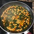 El cooksnap de albert cuando hizo Garbanzos con espinacas🌿.