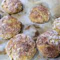 El cooksnap de Miguelo Ferrer Alberich cuando hizo Tortitas de coliflor con queso fresco o ricotta, sin gluten.