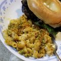 Chef Mommy Nessa's cooksnap of when they made Cheesy Tuna BBQ Mac n Cheese with Zucchini.
