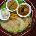 Sukla Sil's cooksnap of when they made ডাল পুরি আর আলুর তরকারি (dal puri alur torkari recipe in bengali).