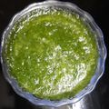 Bharati Kini's cooksnap of when they made हिरवी मिरची ची चटणी (Hirvi Mirchichi Chutney Recipe In Marathi).