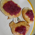 El cooksnap de Ana Paola Miceli cuando hizo Pan nube (keto).