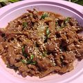 Cooksnap dari Arieza87 untuk resep Simple Beef teriyaki ala hokben