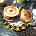 El cooksnap de Verónica Lorea 🇦🇷 cuando hizo Hot cakes integrales ☕.
