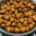صورة من مطبخ أم الاء🇵🇸♥️🇩🇿، شاركها بعد تجربة وصفة حمص مقرمش و متبل 😋