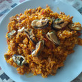 El cooksnap de Mari Palomares cuando hizo Económico y rápido arroz de atún y mejillones en lata con Olla GM H.