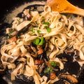Lisa's cooksnap of when they made Selbstgemachte Tagliatelle.
