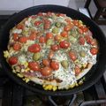El cooksnap de Silvio Peppe cuando hizo Pizza tomate cherry.