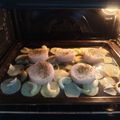 El cooksnap de Miriam Brr cuando hizo Medallones de merluza al vino horneados.