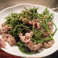 王潔慧 的 炒水蓮 cooksnap