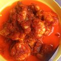 Cooksnap dari Amel Rizki Amelia untuk resep Udang kupas dan tahu pong balado