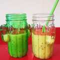 El cooksnap de Rebeca Almodóvar cuando hizo Batido de frutas (Kiwi, manzana, plátano).
