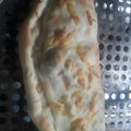 El cooksnap de uruestar cuando hizo Calzone relleno de pollo.