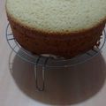 El cooksnap de Lis cuando hizo Bizcochuelo casero. ESPONJOSO.