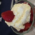 El cooksnap de Vir cuando hizo Fresas con crema.